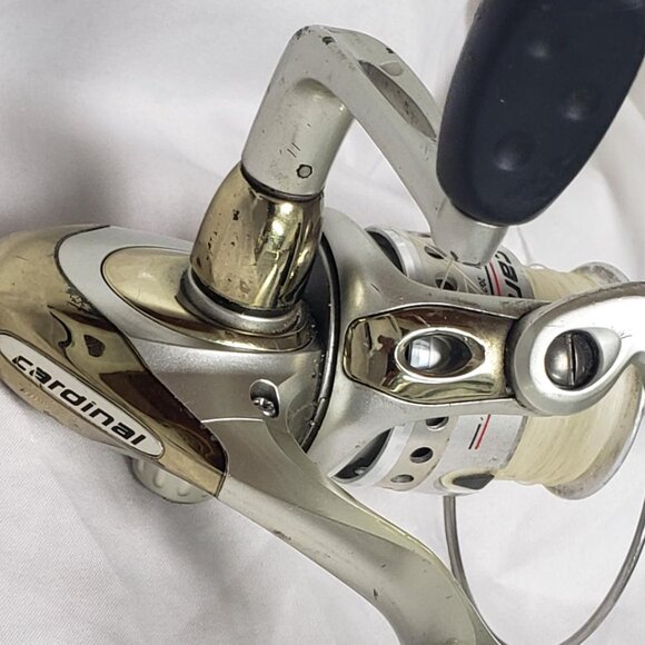 Abu Garcia Cardinal Spinning Reel Model 503 Fishing SILVER - Picture 9 of 9
